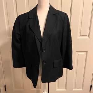 Ann Taylor black blazer size 10